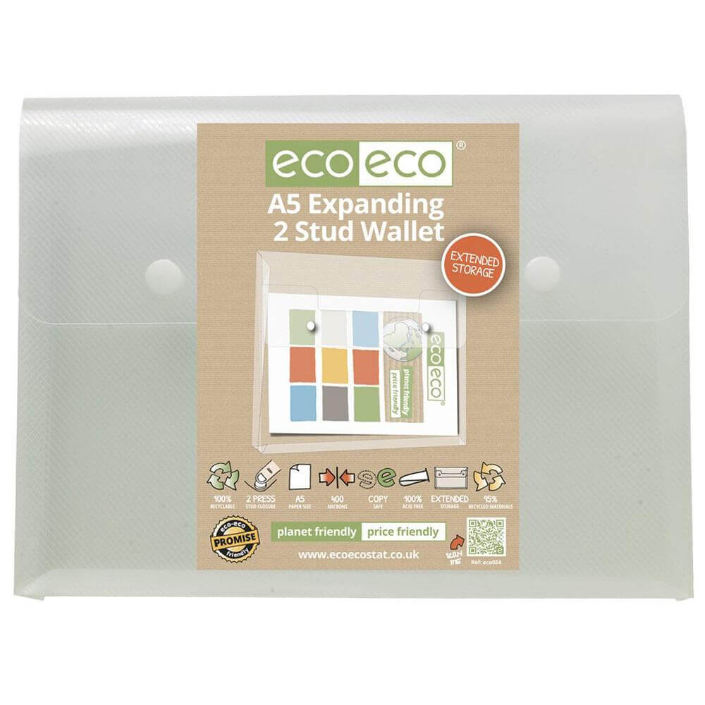 Eco Eco A5 Expanding 2 Stud Wallet